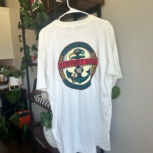 1995 Deadstock Vintage Newport Blue Nautical Tee